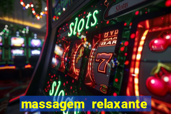 massagem relaxante em betim